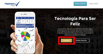 Home Page Tecnología de la Felicidad